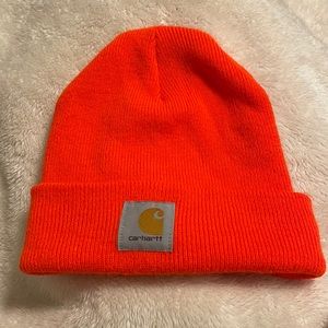 Orange Authentic Carhartt Beanie